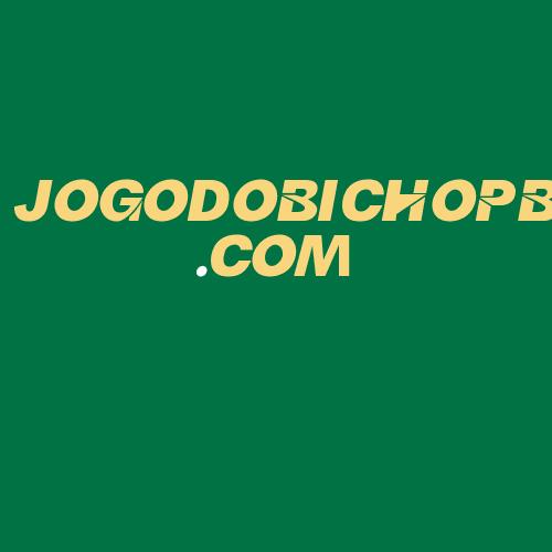 Logo da JOGODOBICHOPB